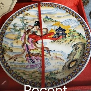 Vintage Chinese plate by Yi Lin limited Edition